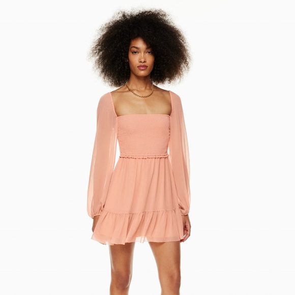 Wilfred ’Tempest’ Mini Dress - Sun Faded Coral - Picture 7 of 10